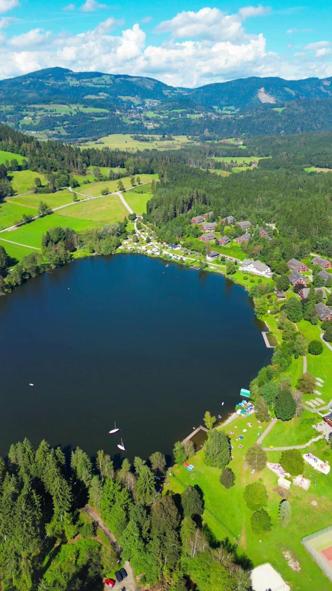 Feriendorf Am Maltschacher See Feldkirchen in Kärnten Buitenkant foto