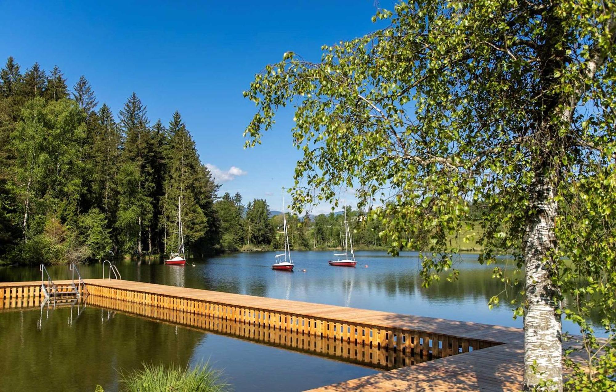 Feriendorf Am Maltschacher See Feldkirchen in Kärnten Buitenkant foto