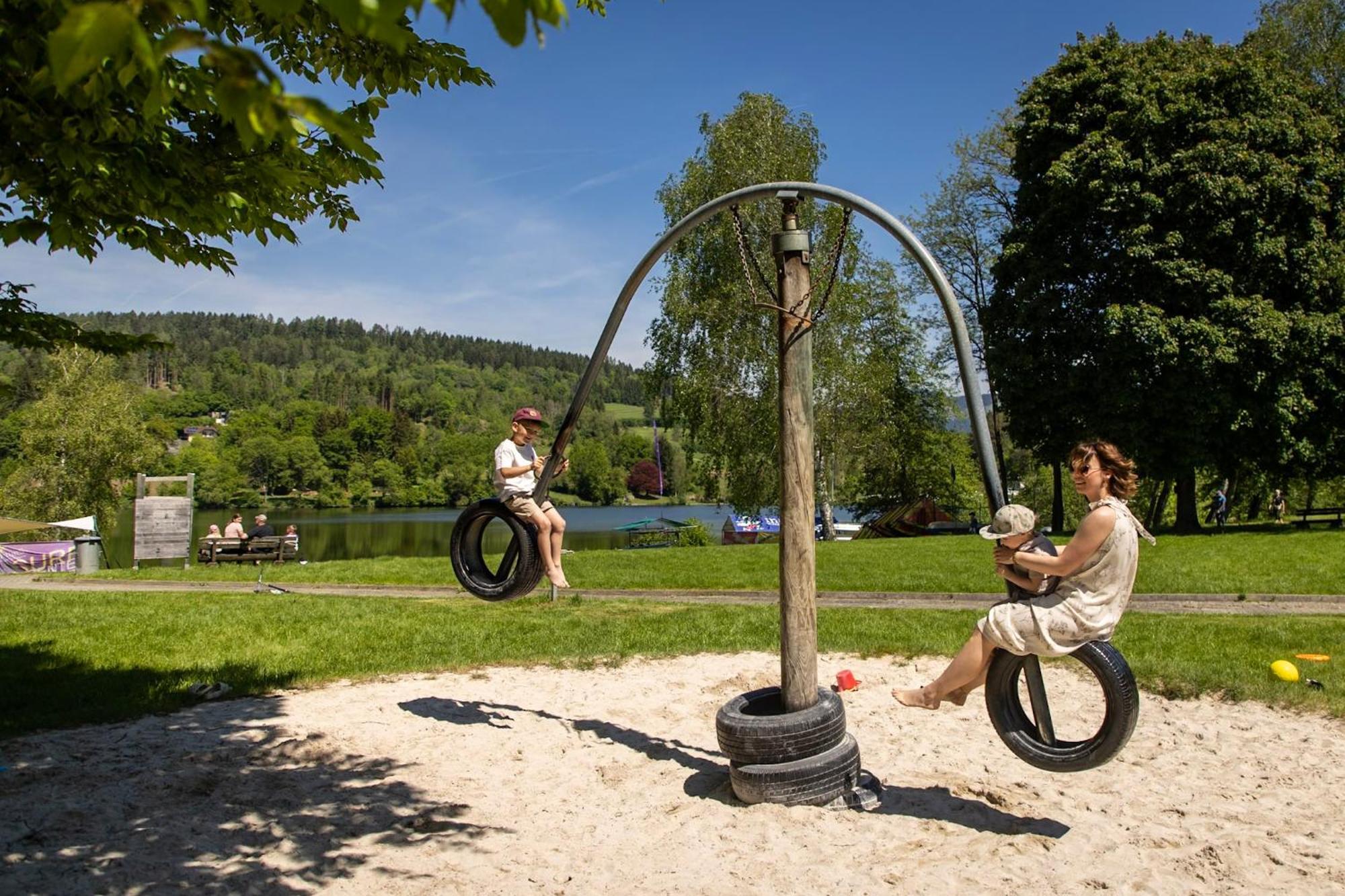 Feriendorf Am Maltschacher See Feldkirchen in Kärnten Buitenkant foto