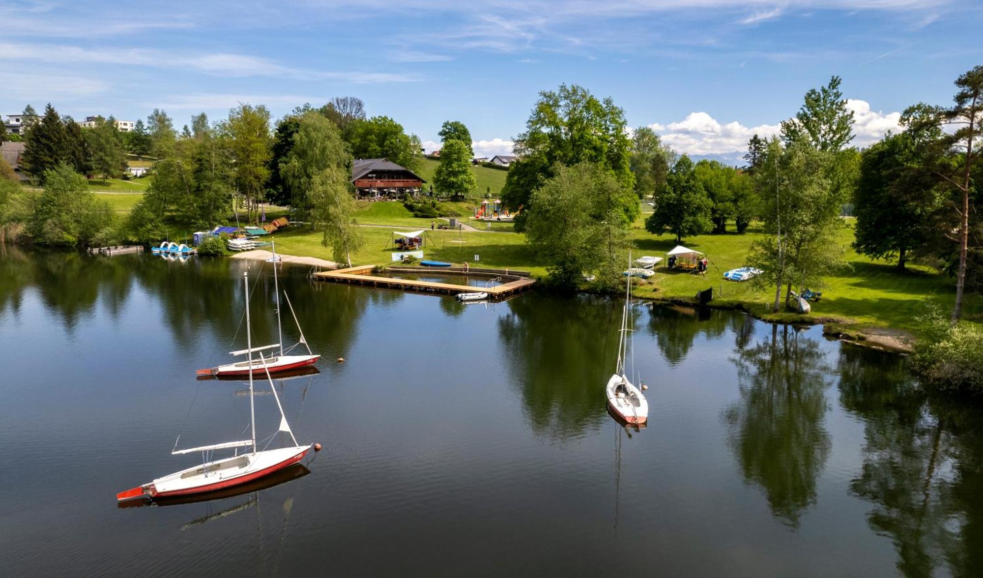 Feriendorf Am Maltschacher See Feldkirchen in Kärnten Buitenkant foto